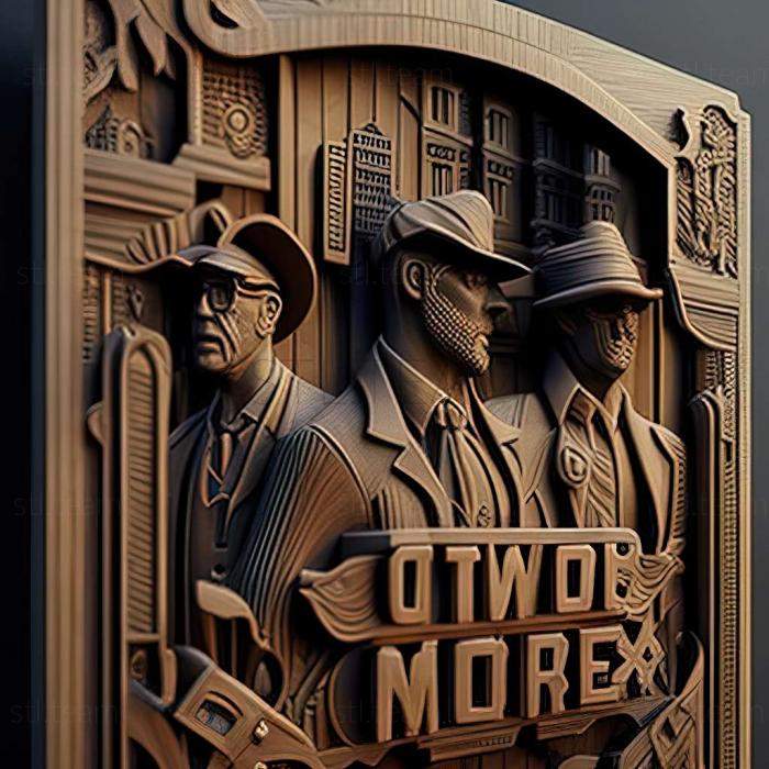 3D model Omerta City of Gangsters game (STL)